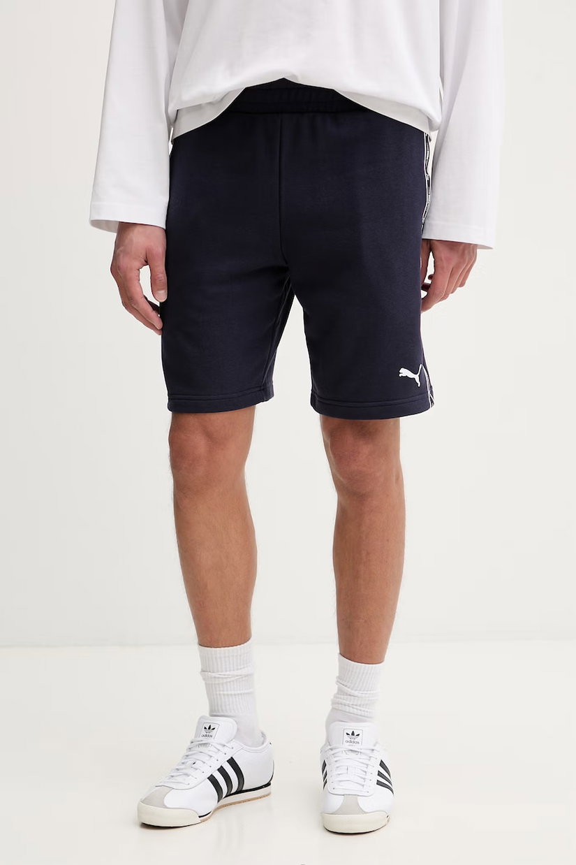 Puma pantaloni scurți de trening pentru bărbați, cu bumbac Essential Tape