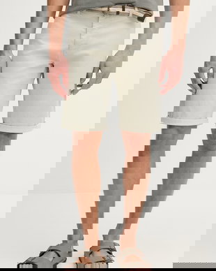 Lindbergh pantaloni scurți chinos pentru bărbați, din bumbac cu elastan