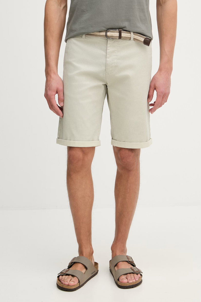 Lindbergh pantaloni scurți chinos pentru bărbați, din bumbac cu elastan