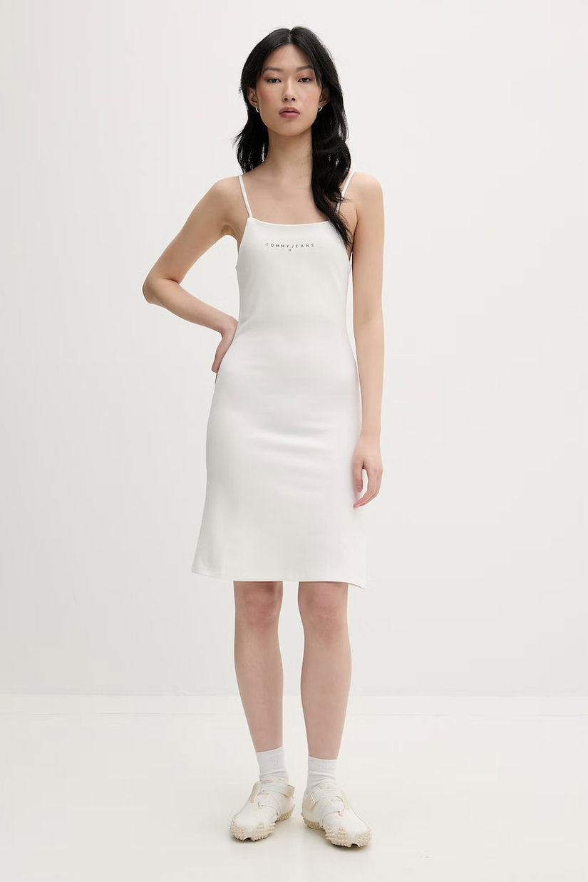 Tommy Jeans rochie cu vâscoză