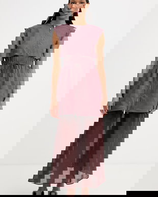 Isabelle Blanche rochie din in