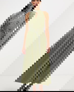 Isabelle Blanche rochie cu bumbac