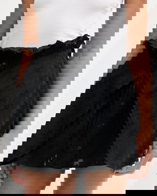 Isabelle Blanche fustă din bumbac