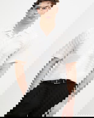 Lindbergh cămașă pentru bărbați, din bumbac