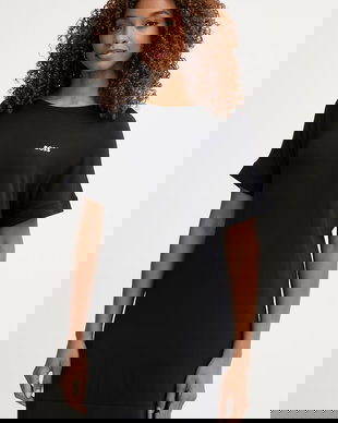 BOSS cămașă de noapte pentru femei, din vâscoză Element_Nightie