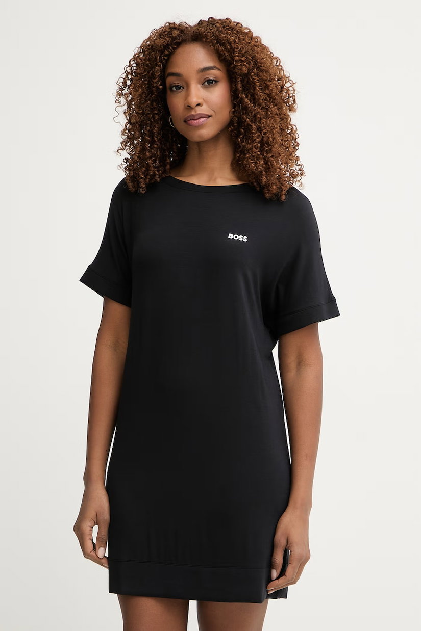 BOSS cămașă de noapte pentru femei, din vâscoză Element_Nightie