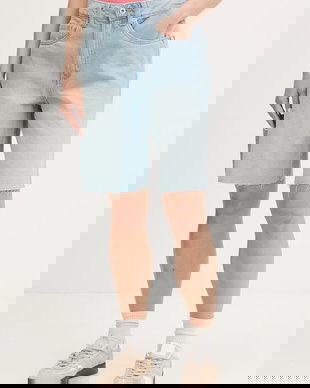 Vans pantaloni scurți pentru femei, din denim