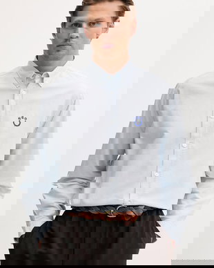 HUGO Blue cămașă pentru bărbați, din bumbac Ebalto_BD