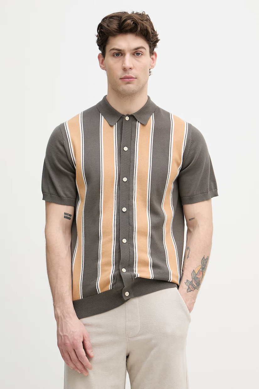 Lindbergh cardigan pentru bărbați, din bumbac