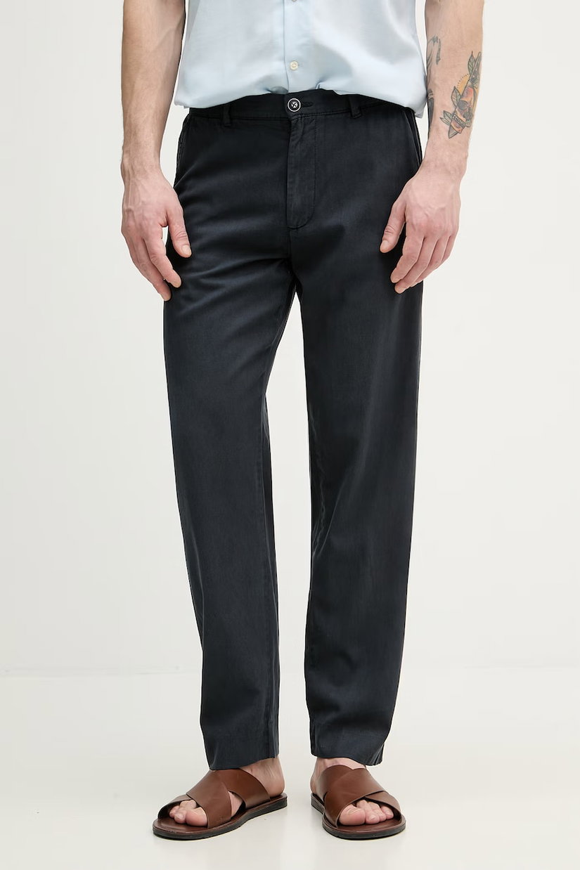 Lindbergh pantaloni pentru bărbați, cu lyocell