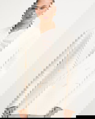 Patrizia Pepe sacou cu două rânduri de nasturi de pentru femei