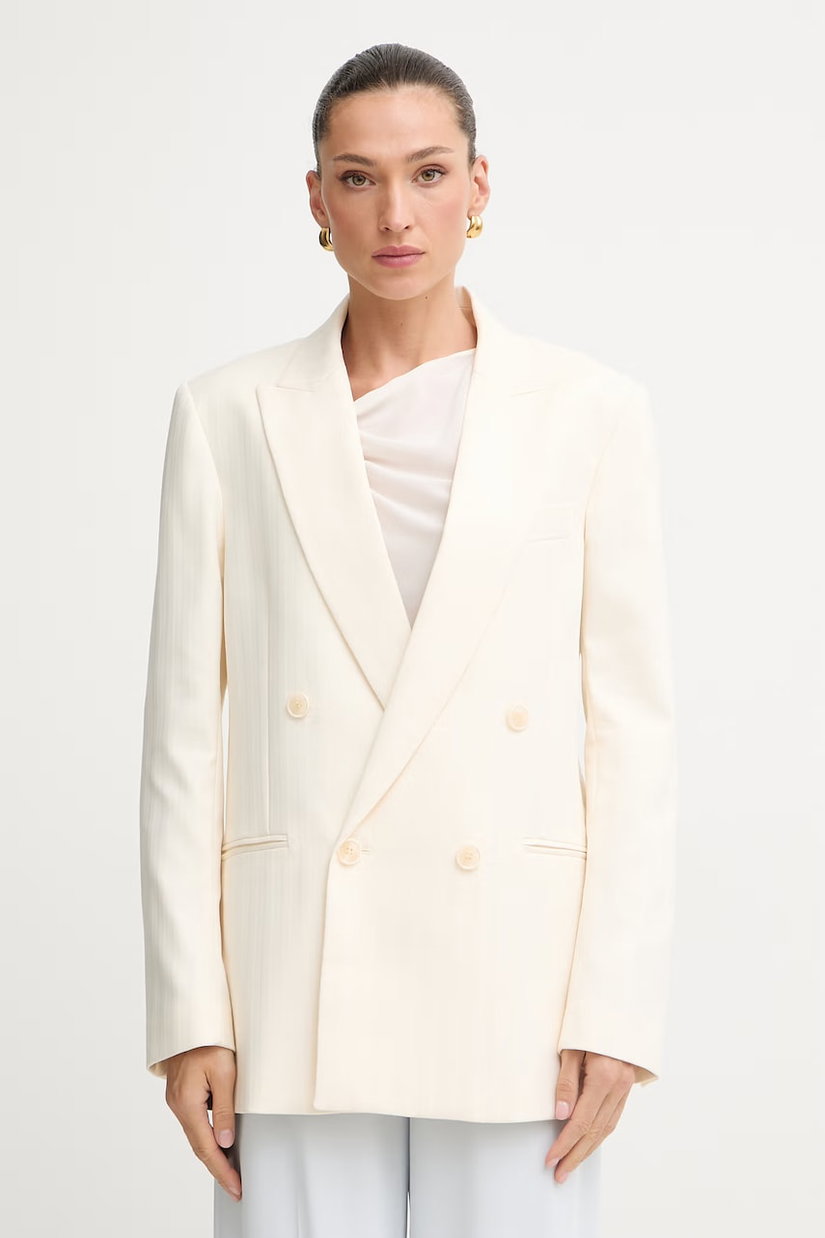 Patrizia Pepe sacou cu două rânduri de nasturi de pentru femei