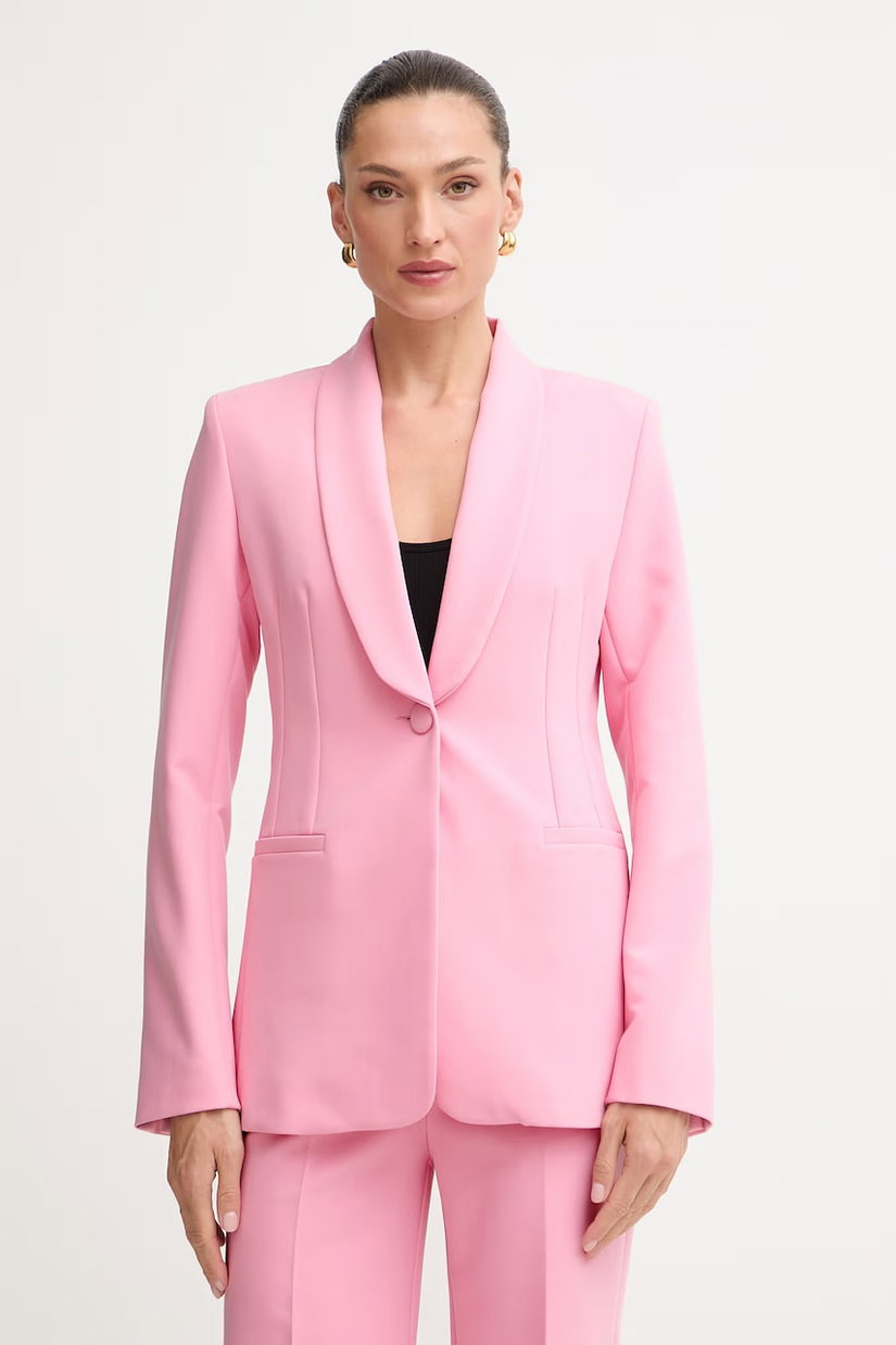 Morgan sacou cu un singur rând de nasturi pentru femei, cu vâscoză