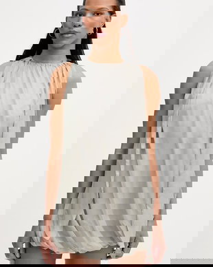 Isabelle Blanche rochie de mătase