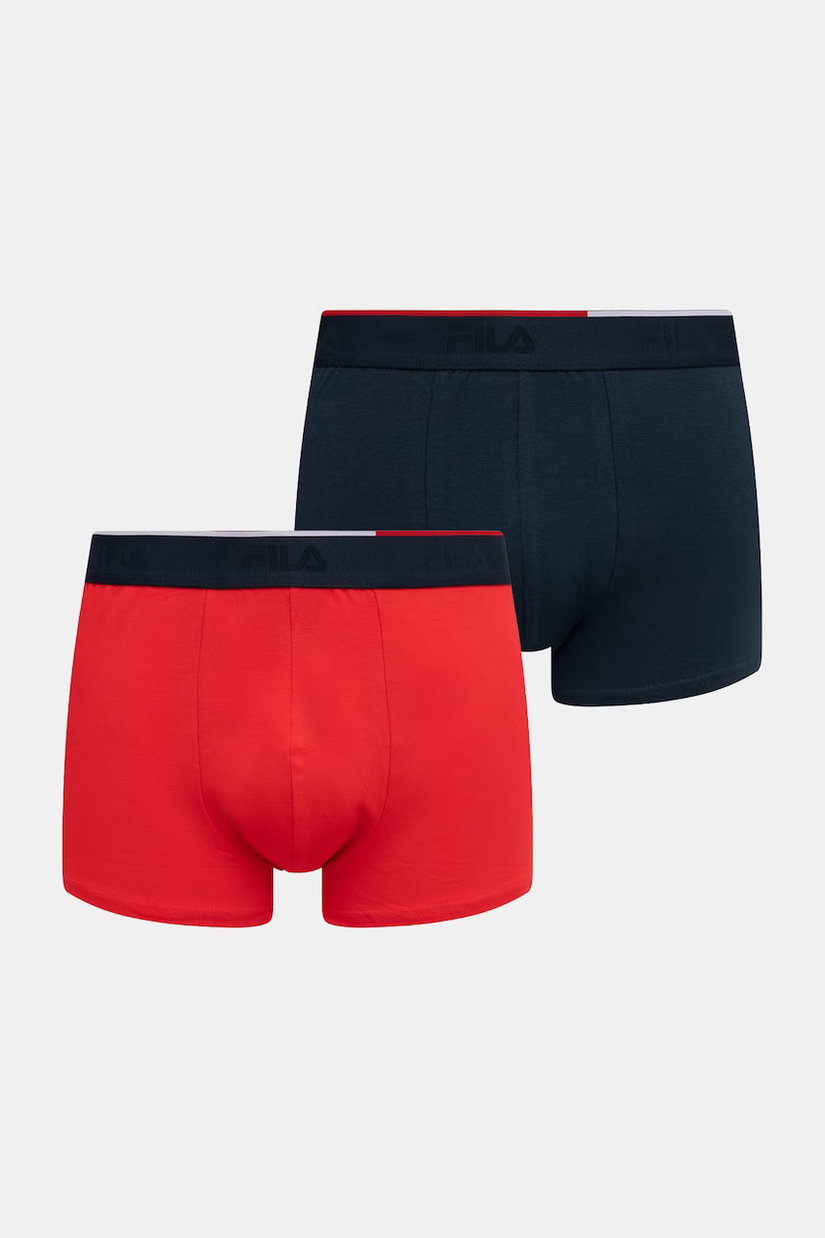 Fila boxeri pentru bărbați, din bumbac cu elastan pachet de 2