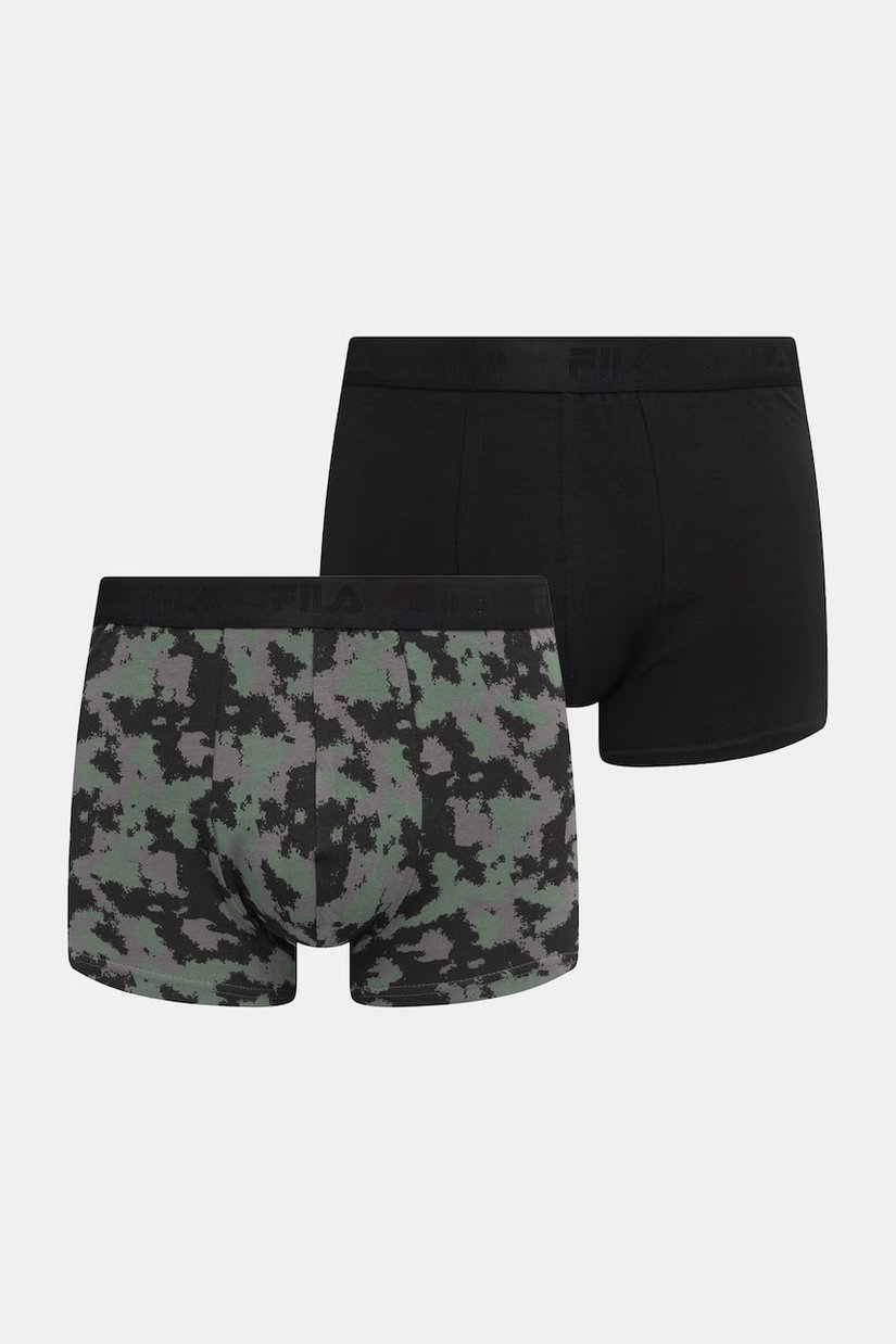 Fila boxeri pentru bărbați, din bumbac cu elastan pachet de 2