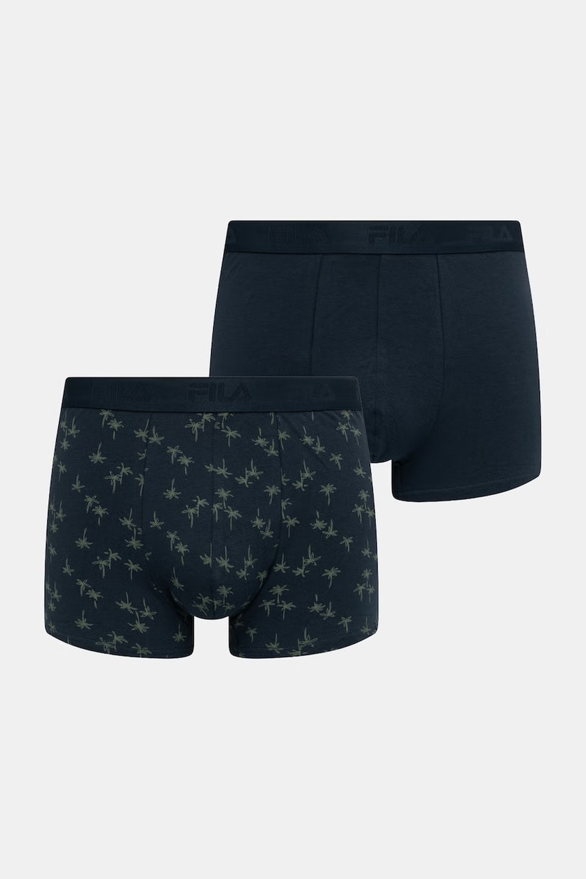 Fila boxeri pentru bărbați, din bumbac cu elastan pachet de 2