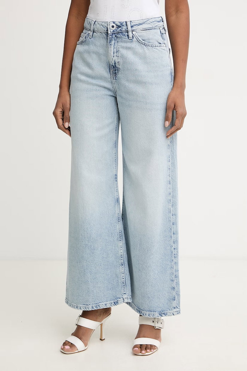 Guess blugi wide leg pentru femei