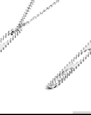 Diesel colier cu pandantiv pentru bărbați, din oțel inoxidabil