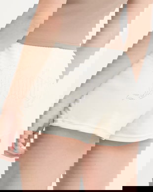 Juicy Couture pantaloni scurți de damă din velur TAMIA SHORTS