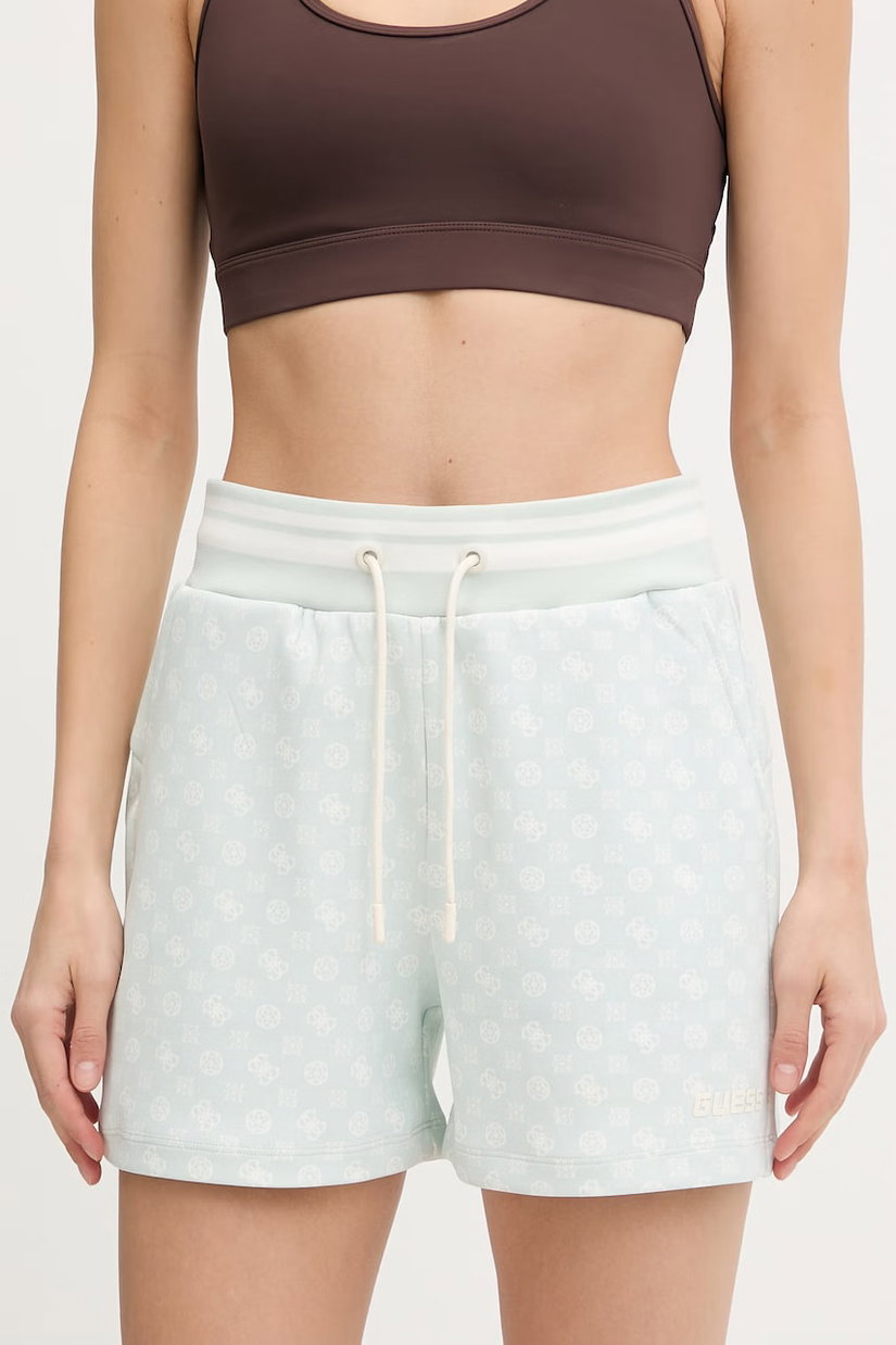 Guess pantaloni scurți de trening de damă AGGIE