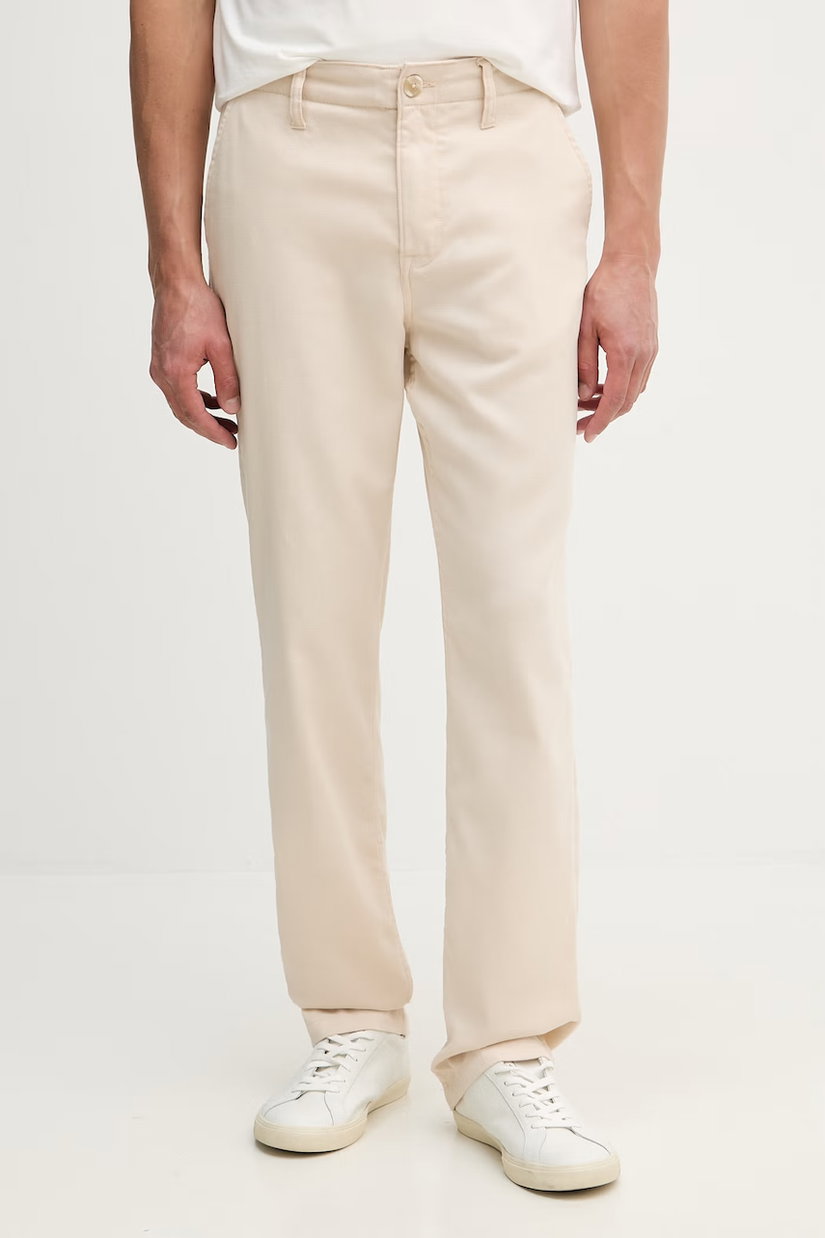 Guess pantaloni bărbați cu bumbac PAOLO