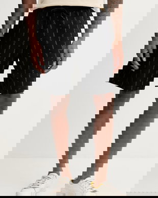 EA7 Emporio Armani pantaloni scurți de trening bărbați cu bumbac