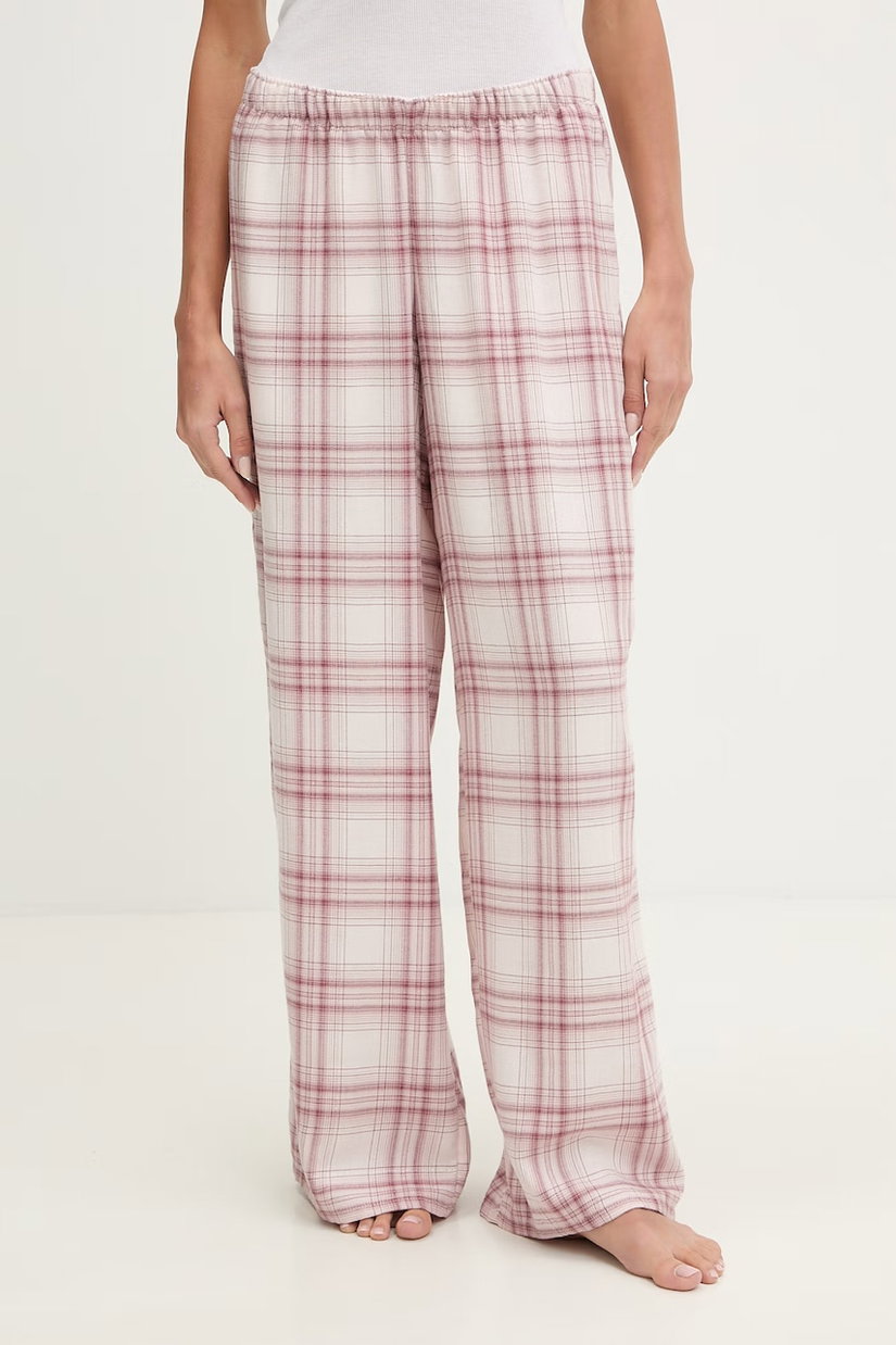 Hollister Co. pantaloni de pijama de damă cu vâscoză