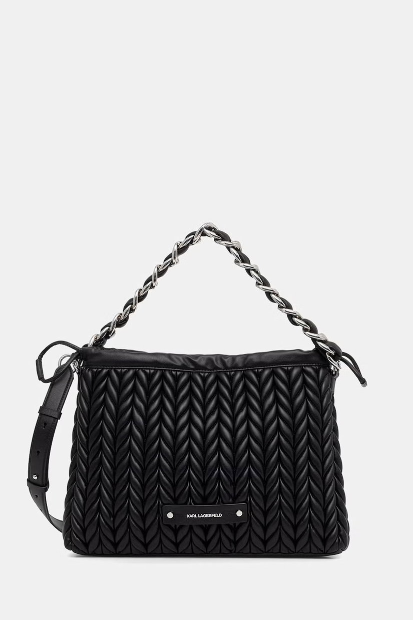 Karl Lagerfeld geantă cu imitație de piele K/WEAVE