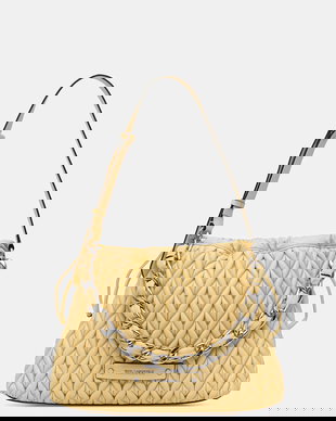 Karl Lagerfeld geantă de damă cu imitație de piele K/WEAVE