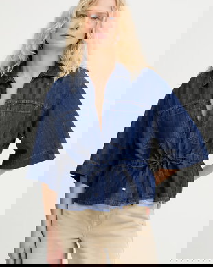 iBlues cămașă de damă de denim GITANO