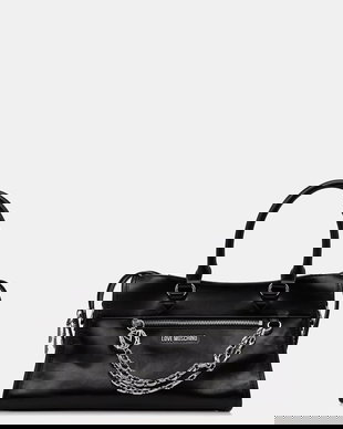 Love Moschino geantă de femei din piele