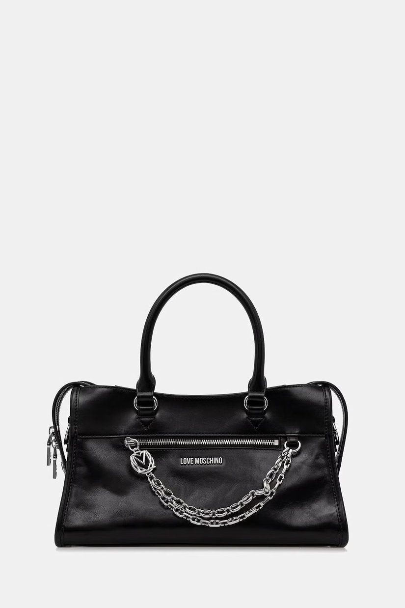 Love Moschino geantă de femei din piele