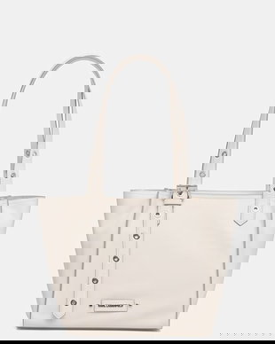 Karl Lagerfeld tote bag de damă din piele K/EYELETS