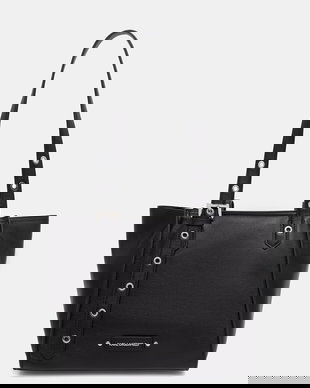 Karl Lagerfeld Geantă tote de damă din piele K/EYELETS