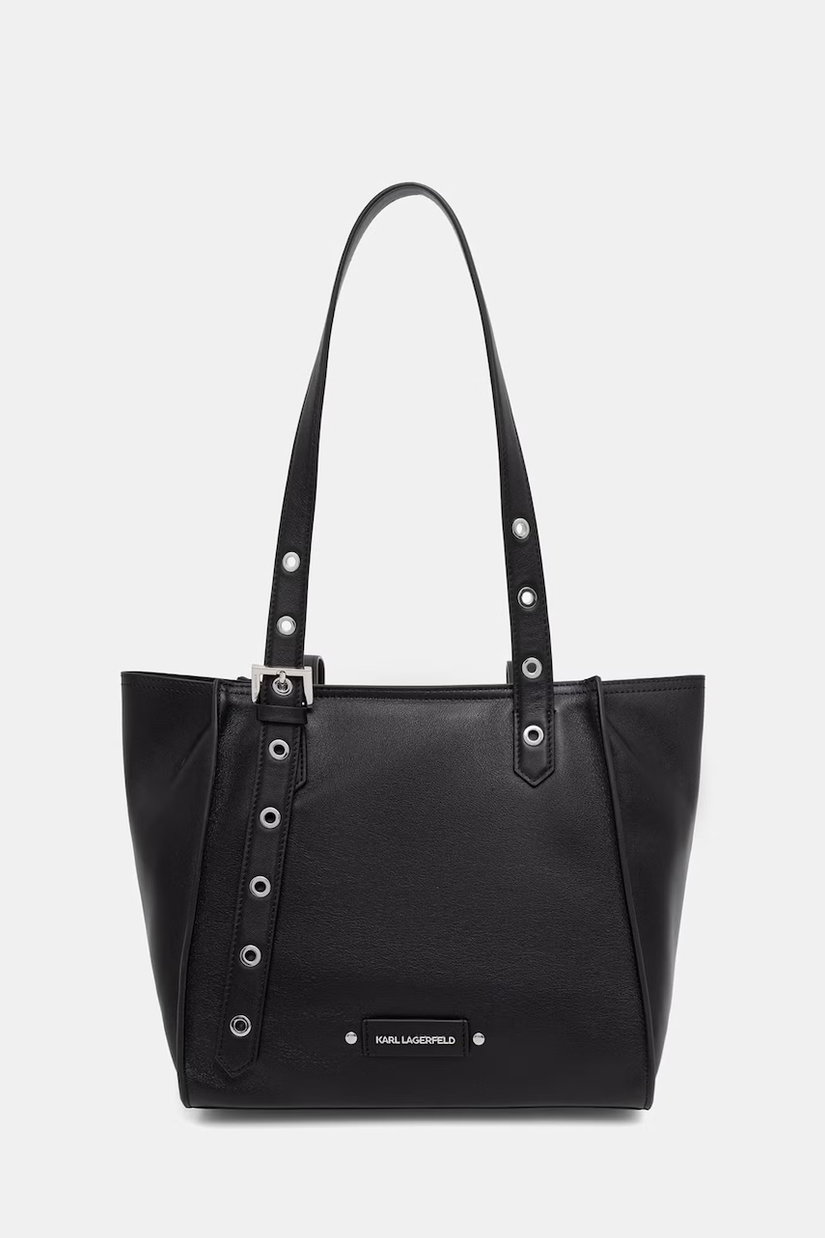 Karl Lagerfeld Geantă tote de damă din piele K/EYELETS