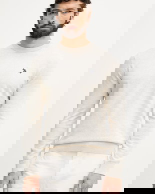 U.S. Polo Assn. pulover bărbătesc din bumbac DHM KNIT