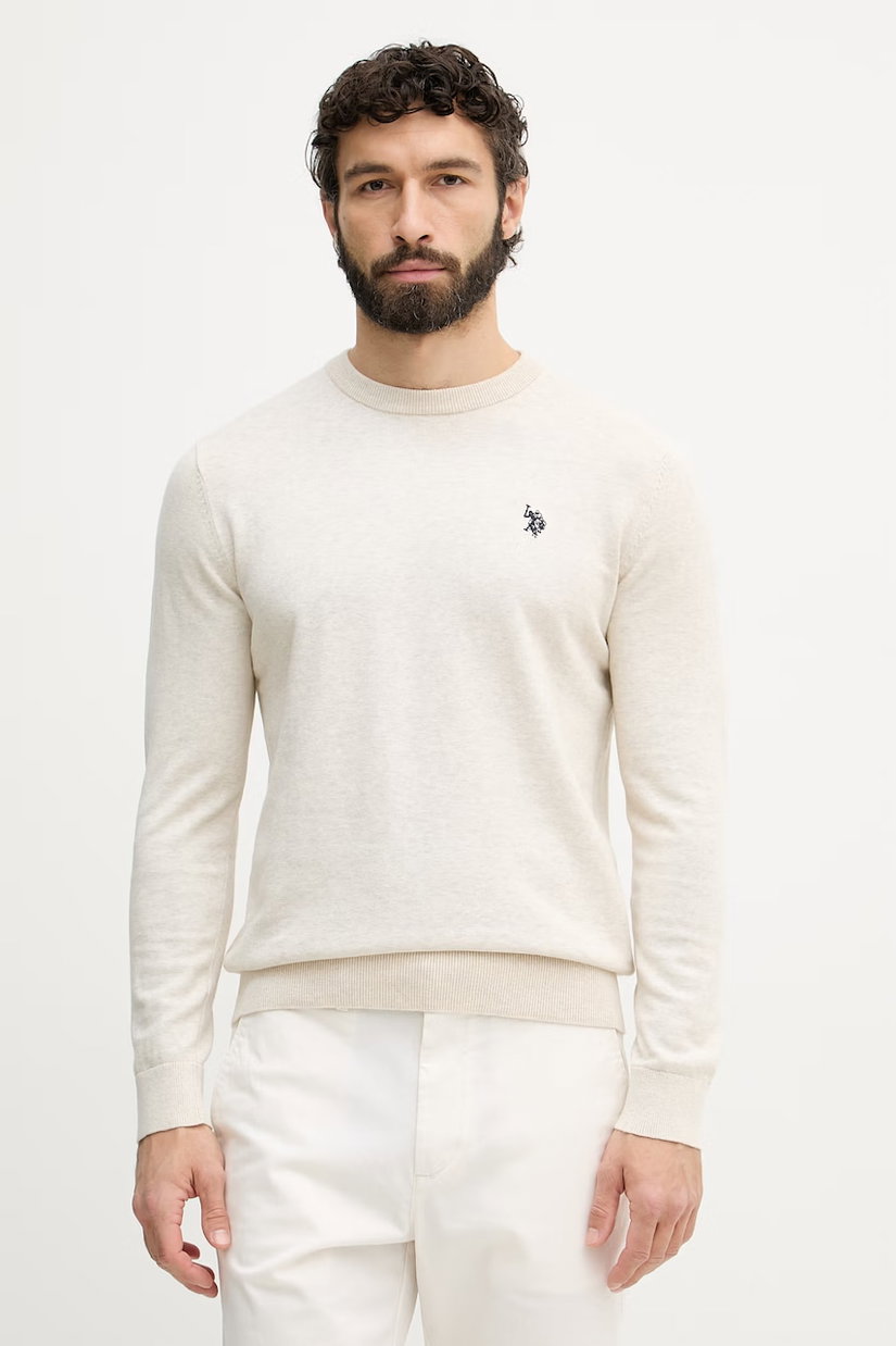 U.S. Polo Assn. pulover bărbătesc din bumbac DHM KNIT
