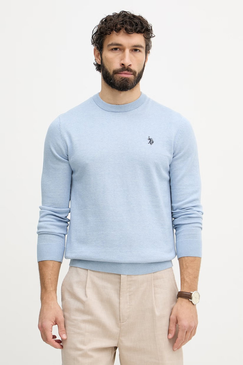 U.S. Polo Assn. pulover bărbătesc din bumbac DHM KNIT