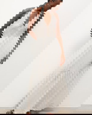 Answear.LAB rochie babydoll din bumbac