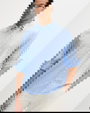 Calvin Klein cămașă bărbătească de bumbac