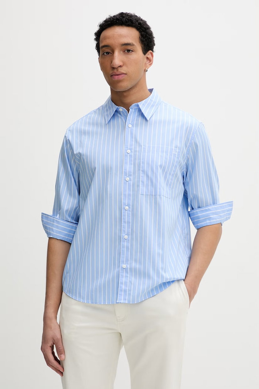 Calvin Klein cămașă bărbătească de bumbac