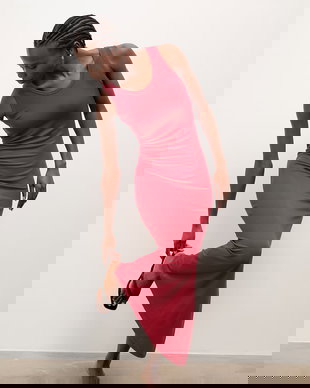 Answear.LAB rochie cu vâscoză