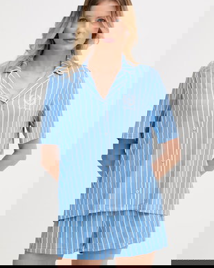 Karl Lagerfeld Pijama din două piese de femei cu vâscoză HOTEL KARL