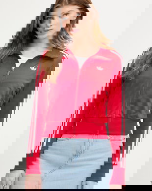 adidas Originals hanorac cu fermoar de damă