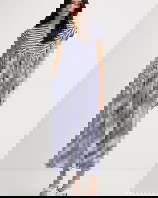 Weekend Max Mara rochie de vară de bumbac MOLO