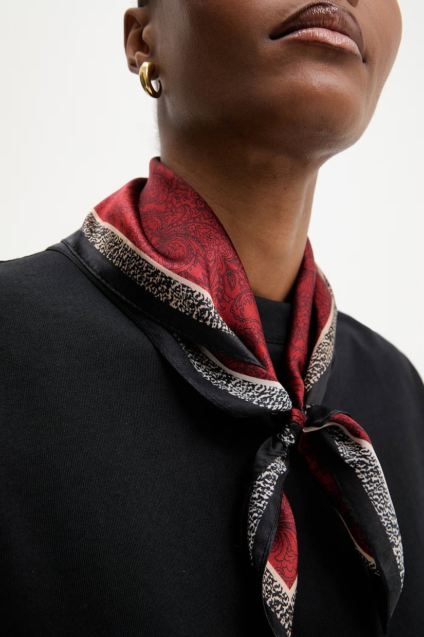 Answear.LAB eșarfă de mătase Unscripted Collection