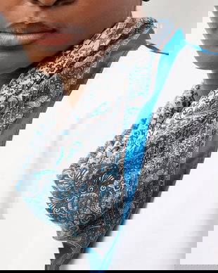 Answear.LAB eșarfă de mătase Unscripted Collection