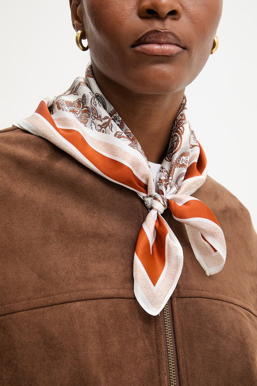 Answear.LAB eșarfă de mătase Unscripted Collection