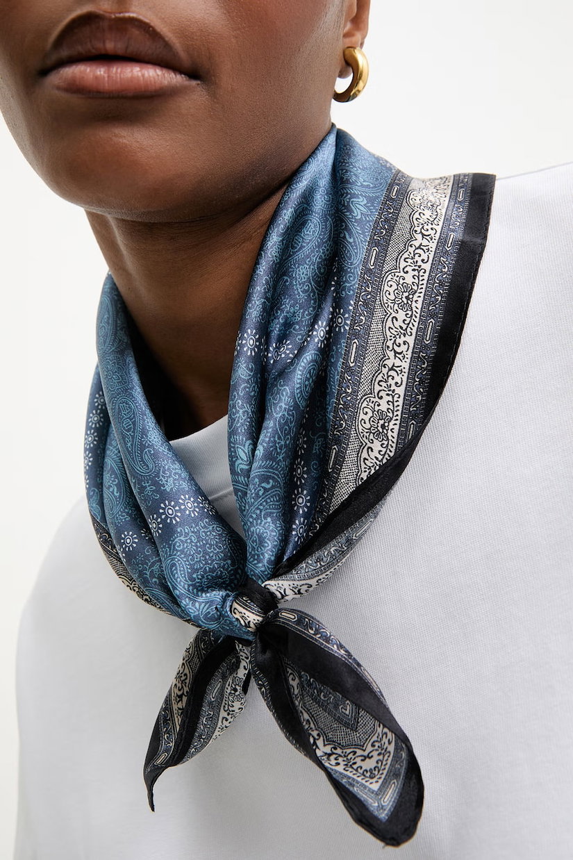 Answear.LAB eșarfă de mătase Unscripted Collection